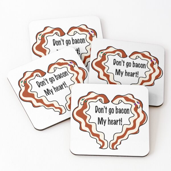 Item preview, Bacon My Heart Fun Food Pun designed and sold by AionK.