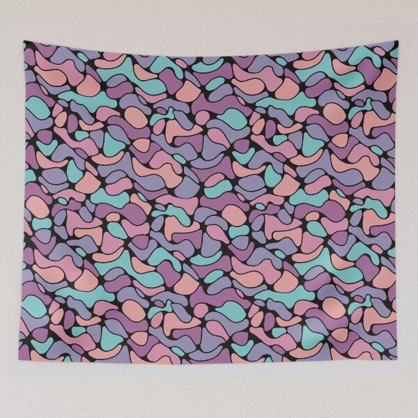 Item preview, Abstract Colorful Line Art designed and sold by AloraDawnEve.