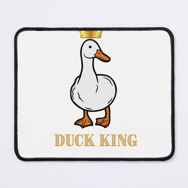 Item preview, Duck crowned as KING Pekin Duck Best Family Member designed and sold by Reelyfishing.