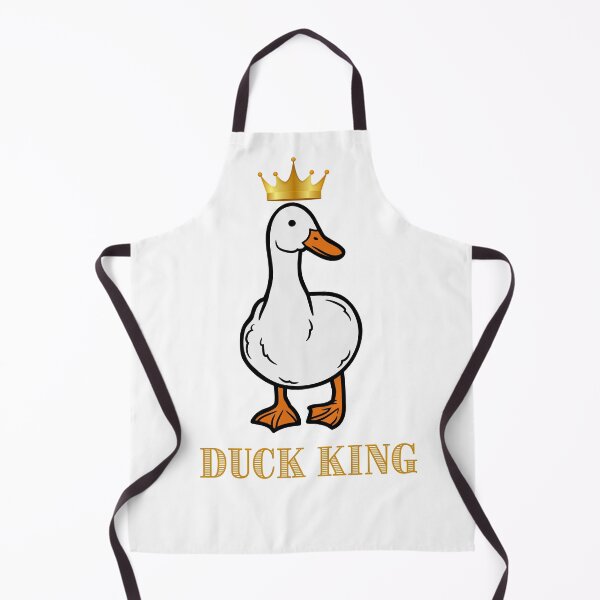 Item preview, Duck crowned as KING Pekin Duck Best Family Member designed and sold by Reelyfishing.