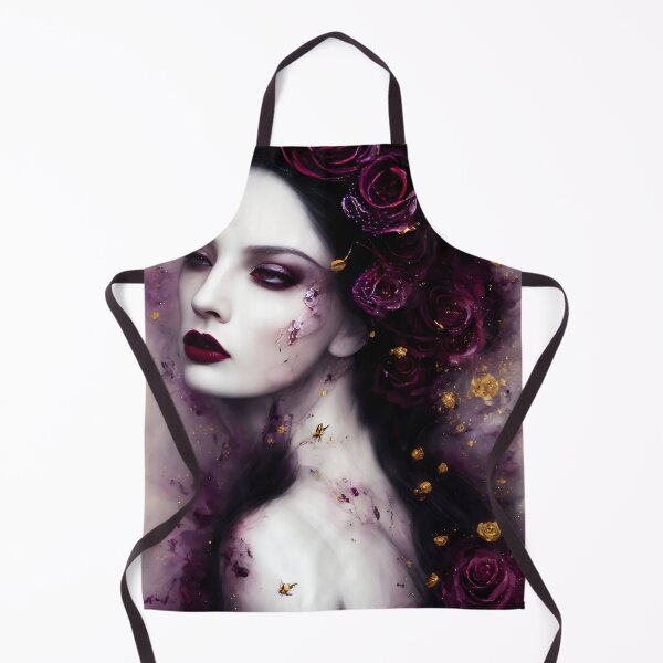 Artikelvorschau, Bella Rosa Gothic-Modell entworfen und verkauft von @adorcharm Modern & Classic AI Art.