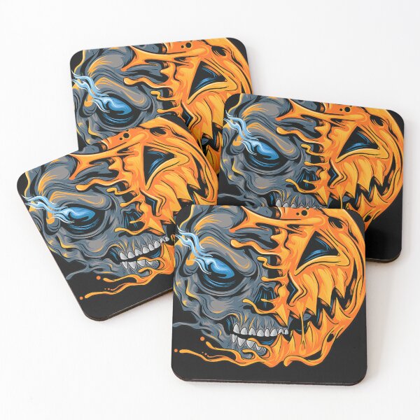 Item preview, Boys Halloween Pumpkin Skull Kids Teens Men designed and sold by LanceNewman.