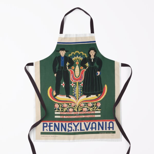 Item preview, STK502139A-Vintage 1936 travel poster promoting Lancaster County, Pennsylvania. designed and sold by StocktrekImages.