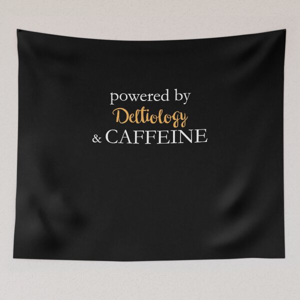 Item preview, Powered By Deltiology And Caffeine designed and sold by theredteacup.