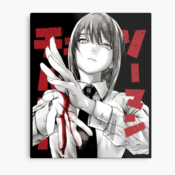 Chainsaw Man Power Anime' Poster, picture, metal print, paint by ende  fitimtar