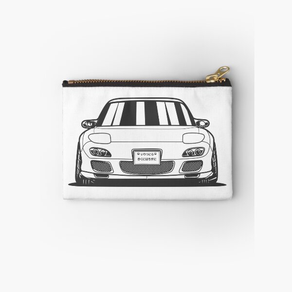 Item preview, MONOCHROME BLACK AND WHITE MAZDA RX-7  designed and sold by TrilogyMerch.