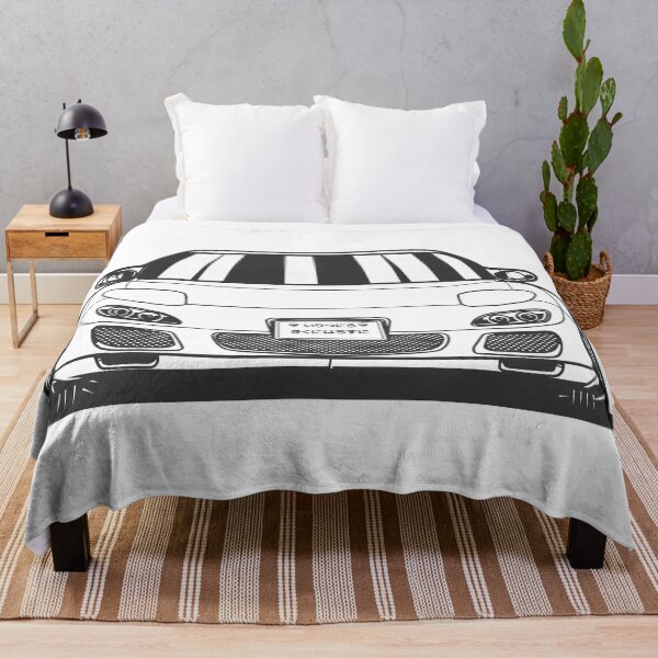 Item preview, MONOCHROME BLACK AND WHITE MAZDA RX-7  designed and sold by TrilogyMerch.