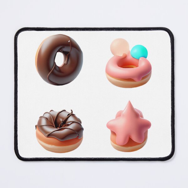 Item preview, Delicious Donuts of Different Styles designed and sold by MinimalistHaven.