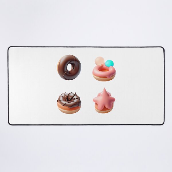 Item preview, Delicious Donuts of Different Styles designed and sold by MinimalistHaven.