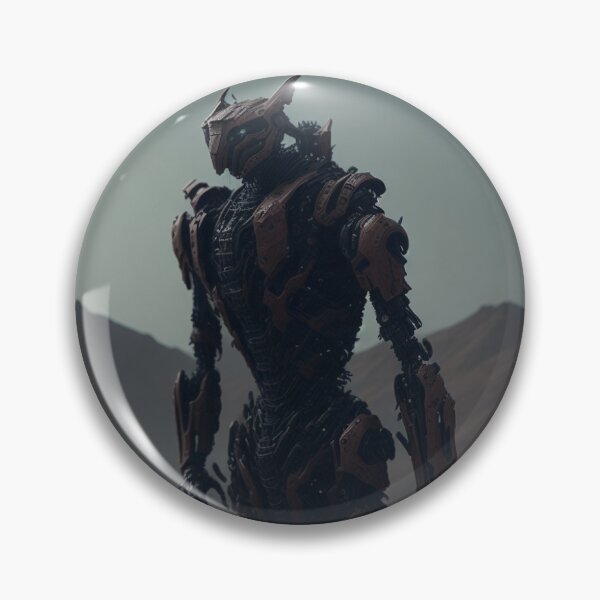 Item preview, Brown Humanoid Android Robot   designed and sold by ArtemExpressio.