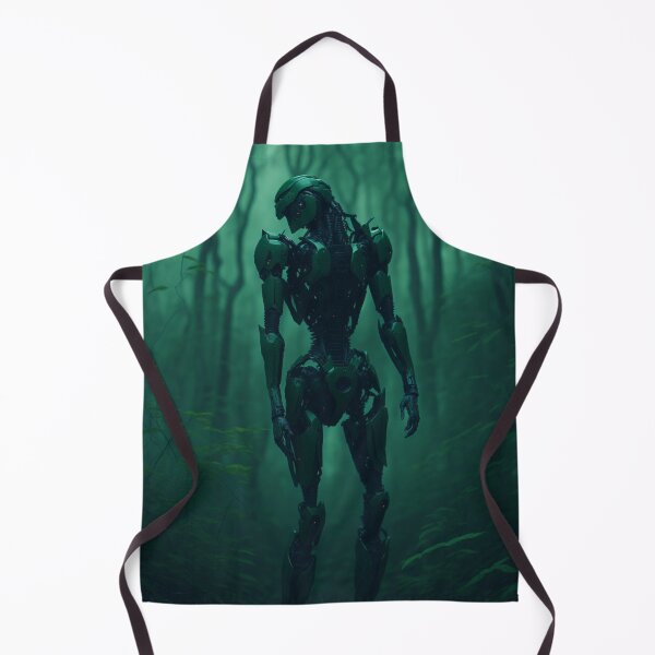 Item preview, Green Humanoid Android Robot    designed and sold by ArtemExpressio.