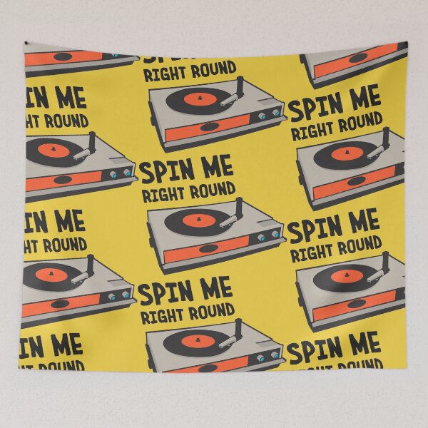 Item preview, Vinyl Turntable Spin Me Right Round designed and sold by ToadsWorkshop.