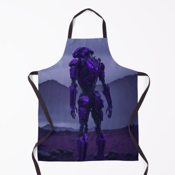 Item preview, Violet Humanoid Android Robot   designed and sold by ArtemExpressio.