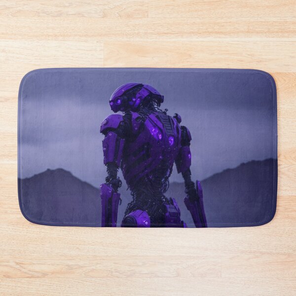 Item preview, Violet Humanoid Android Robot   designed and sold by ArtemExpressio.