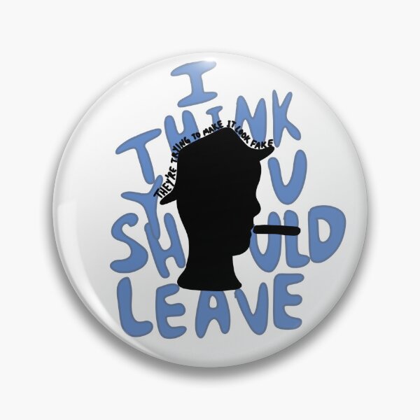 Item preview, I think you should leave - driving crooner designed and sold by Craftyclownshop.