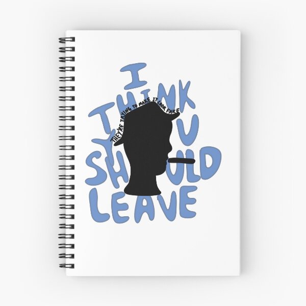 Item preview, I think you should leave - driving crooner designed and sold by Craftyclownshop.