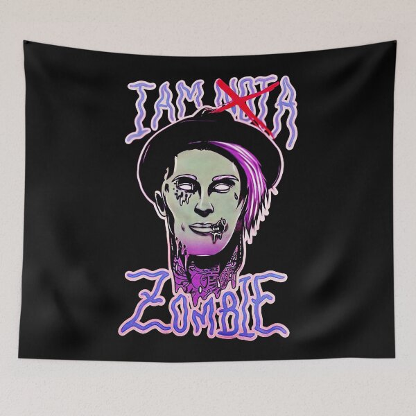 Item preview, blue hair zomb designed and sold by Inita1789.
