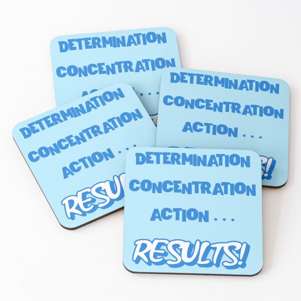 Item preview, Determination, concentration, action... results! designed and sold by Designsbyeliane.