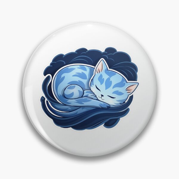 Item preview, Cute cartoon cat designed and sold by Stickermagician.