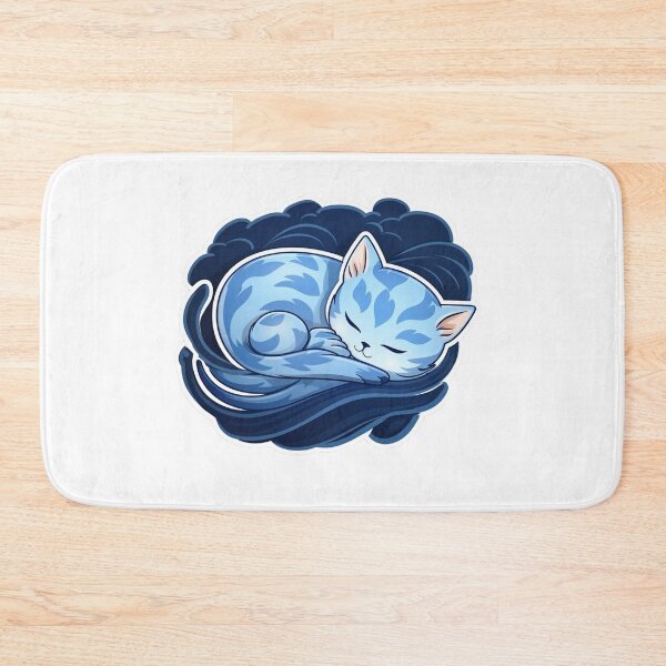 Item preview, Cute cartoon cat designed and sold by Stickermagician.