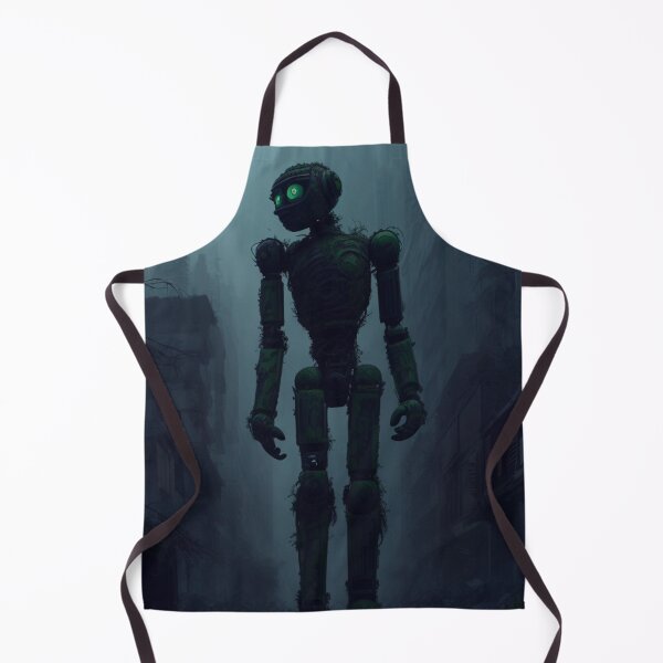 Item preview, The Green Natural Humanoid Android Robot designed and sold by ArtemExpressio.
