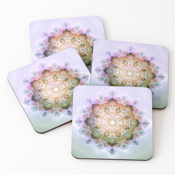 Item preview, Winter Flowers Mandala designed and sold by MisprintArt.