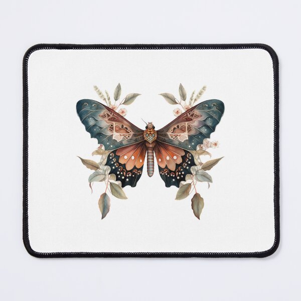 Item preview, Floral butterfly  designed and sold by flyingfoxarts.