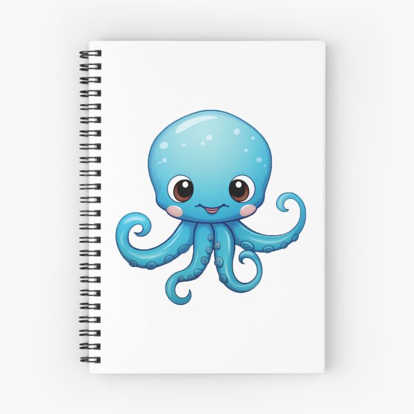Item preview, Cute cartoon octopus designed and sold by Stickermagician.