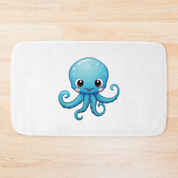 Item preview, Cute cartoon octopus designed and sold by Stickermagician.