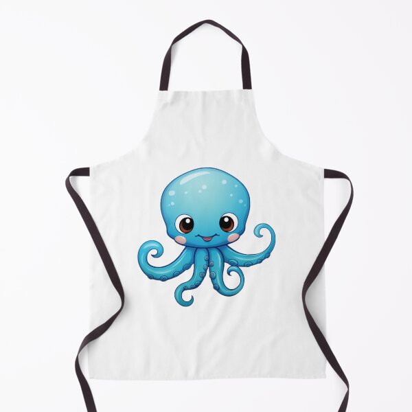 Item preview, Cute cartoon octopus designed and sold by Stickermagician.