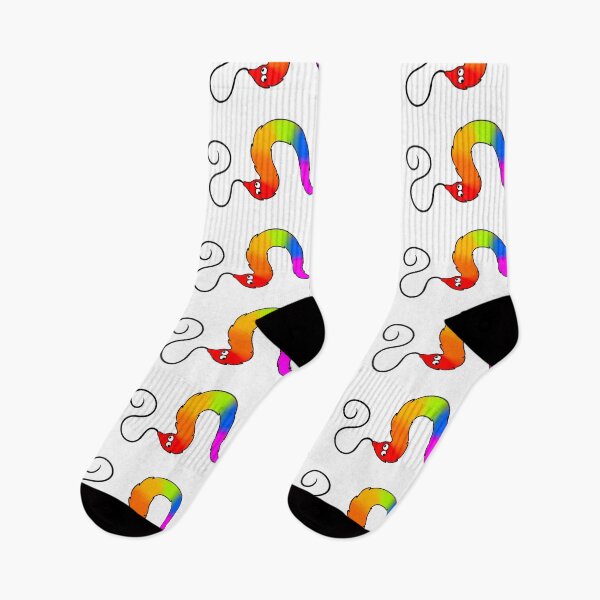 Item preview, Rainbow Worm On A String designed and sold by greenone1.
