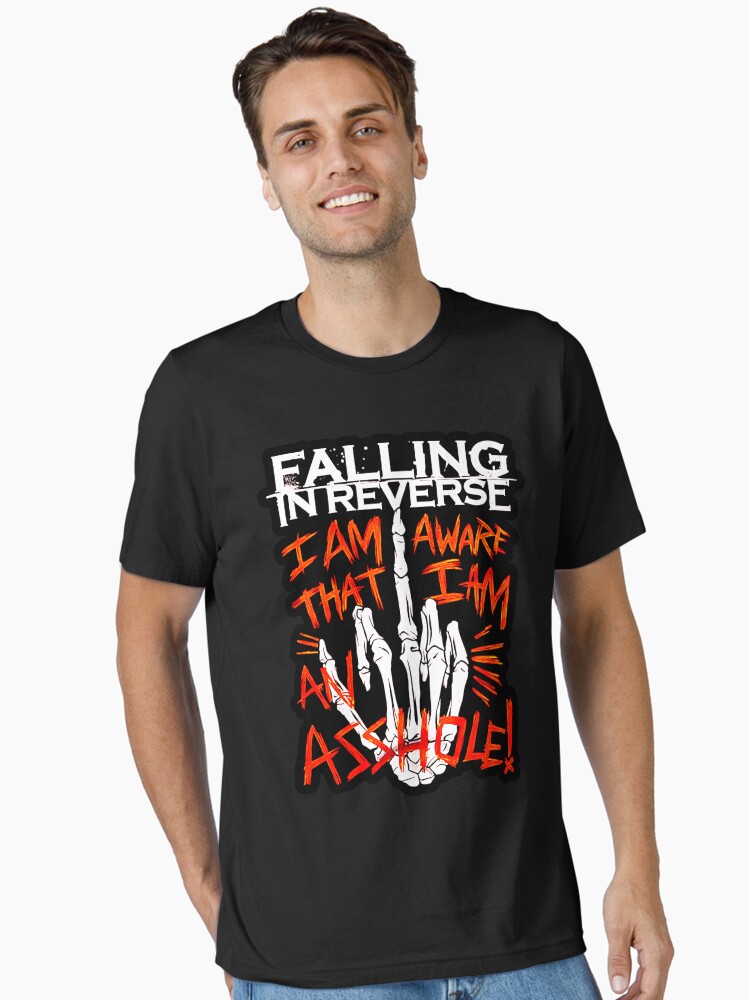 Aperçu 1 sur 7. T-shirt essentiel avec l'œuvre je suis conscient de moi créée et vendue par Inita1789.