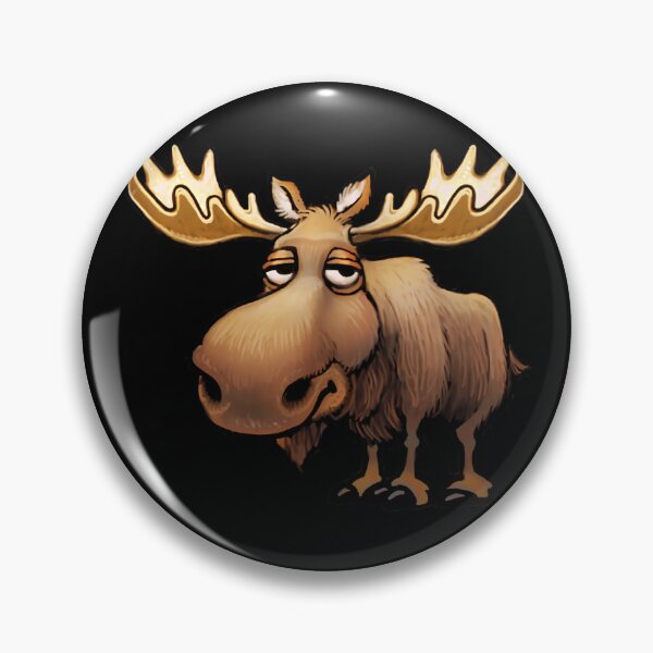 Item preview, Cute Moose cartoon   	 designed and sold by qrbotebioil57.