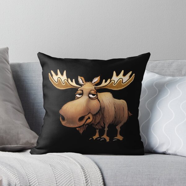 Item preview, Cute Moose cartoon   	 designed and sold by qrbotebioil57.