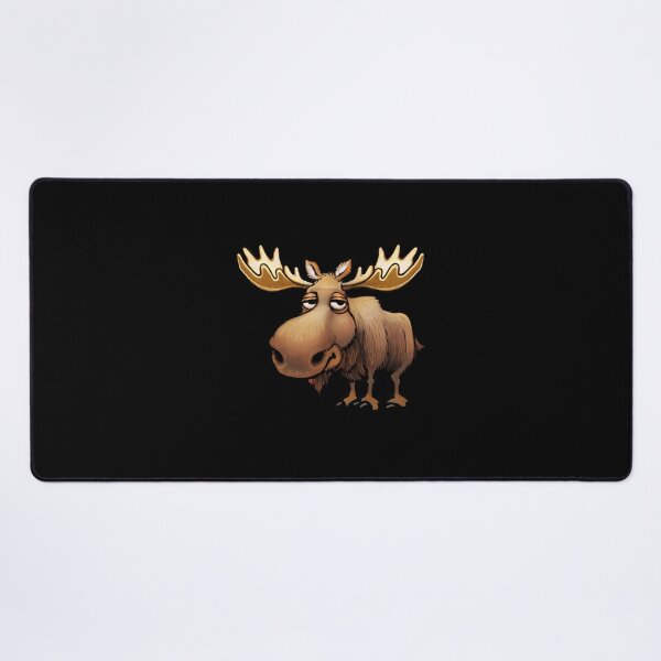 Item preview, Cute Moose cartoon designed and sold by qrbotebioil57.