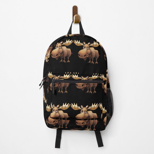 Item preview, Cute Moose cartoon designed and sold by qrbotebioil57.