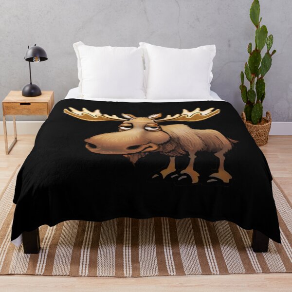 Item preview, Cute Moose cartoon   	 designed and sold by qrbotebioil57.