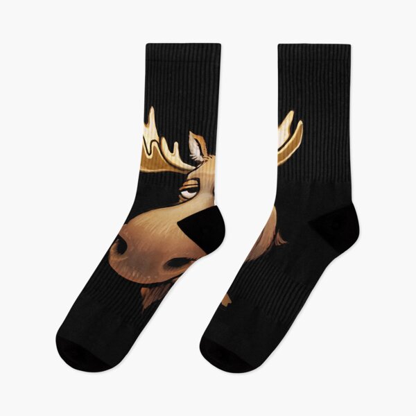 Item preview, Cute Moose cartoon   	 designed and sold by qrbotebioil57.