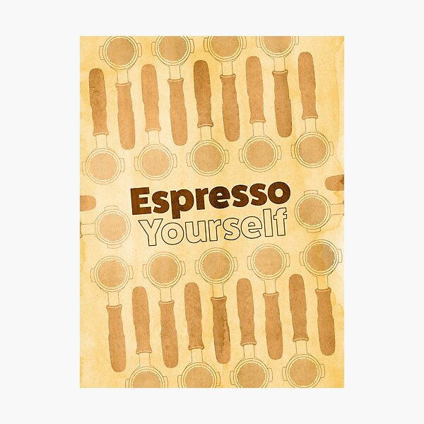 Manual Press Espresso Machine, Cafe Greco in Rome Art Print for Sale by  shilohrachelle