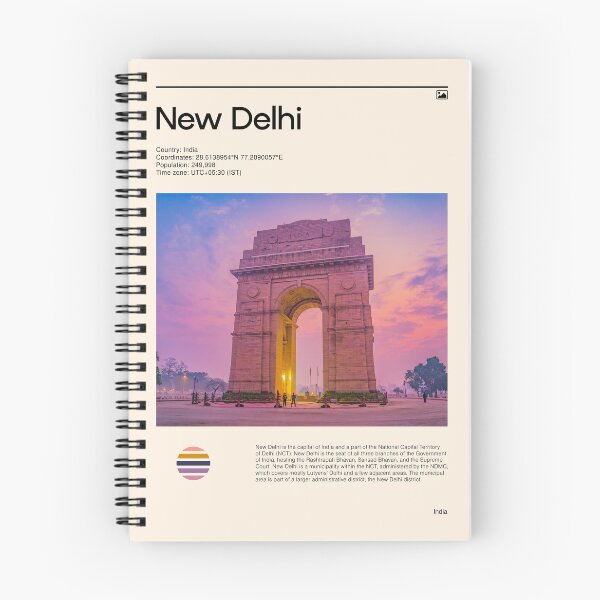 Artikelvorschau, Besuchen Sie Neu-Delhi, Indien (Reiseplakat) entworfen und verkauft von RabbitK.