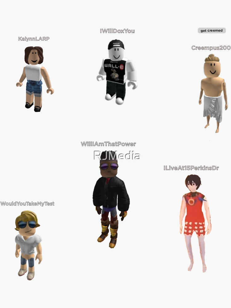 Most Requested Sinjin Roblox Characters Pack #1 Magnet for Sale by RJMedia