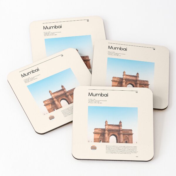 Item preview, Visit Mumbai, India (Travel poster) designed and sold by RabbitK.