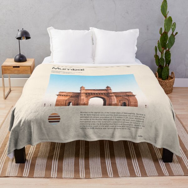 Item preview, Visit Mumbai, India (Travel poster) designed and sold by RabbitK.