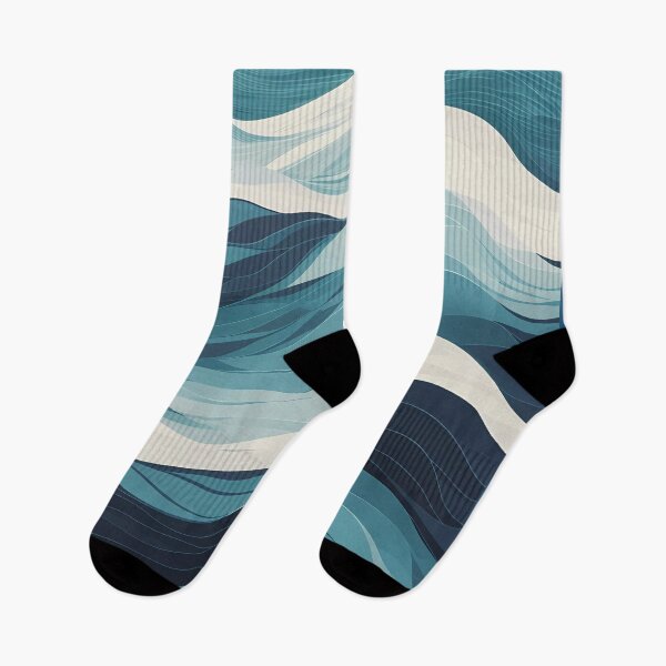 Item preview, Blue Sea Waves - blue sea waves pattern designed and sold by Omarupattern51.