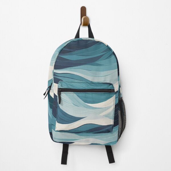 Item preview, Blue Sea Waves - blue sea waves pattern designed and sold by Omarupattern51.