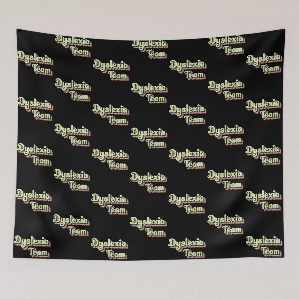 Item preview, Dyslexia Team Reading Specialist School Teacher Support Stickers designed and sold by KGN  CREATIVITY.
