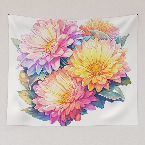 Item preview, Gorgeous flowers designed and sold by Stickermagician.
