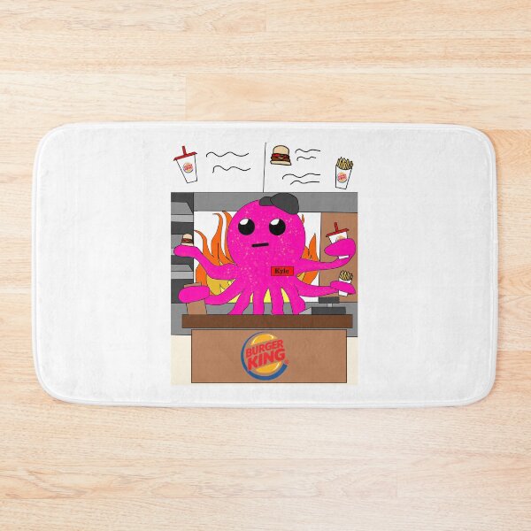 Item preview, Burger King Octopus designed and sold by Lextraordinary  Designs.
