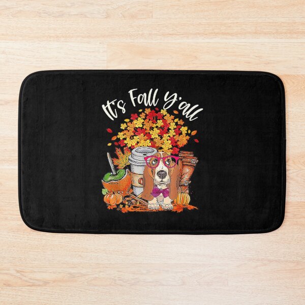 Item preview, Its Fall Yall Basset Hound Pumpkin Fall Autumn designed and sold by RanyaPickl.