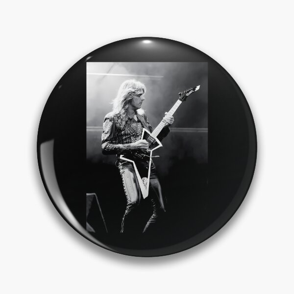 Item preview, Glen Tipton - Judas Priest - BW Photograph designed and sold by AWLShopArt.